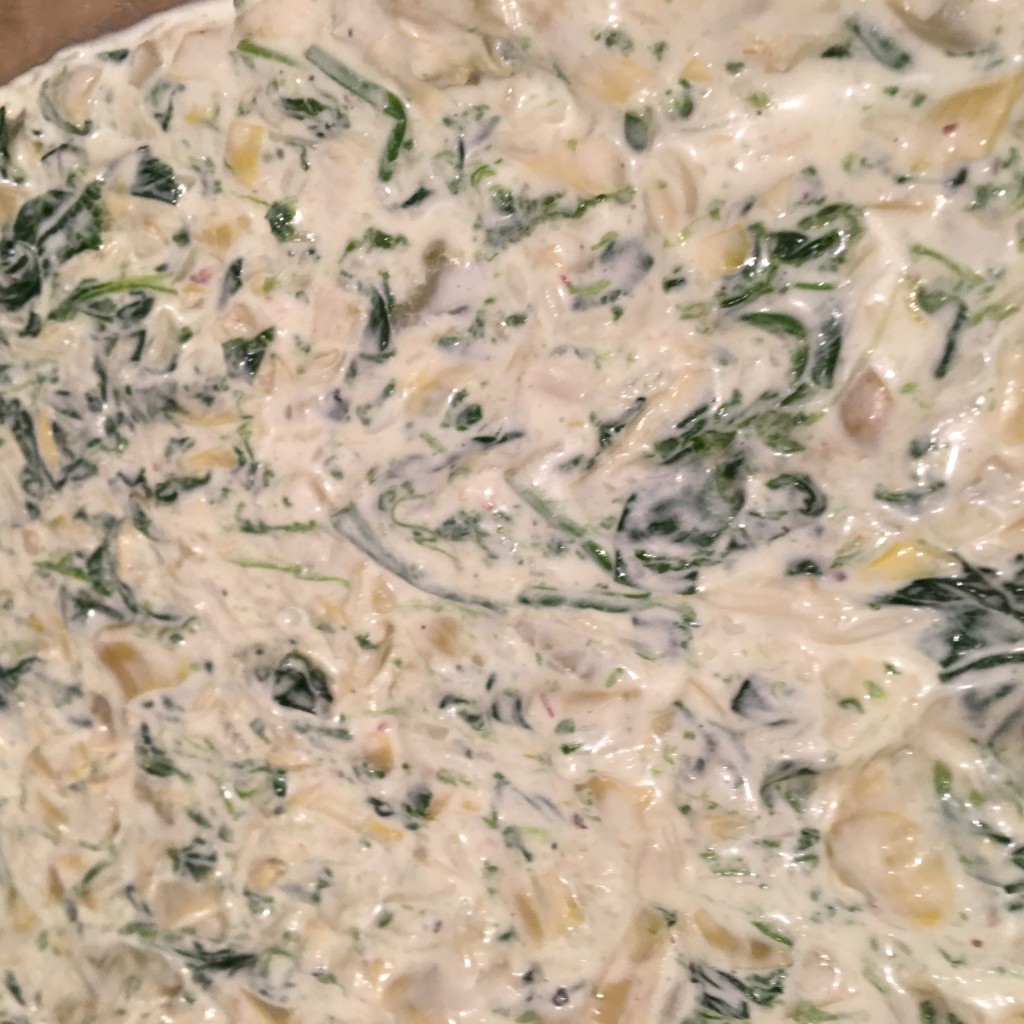 Healthy Spinach and Artichoke Dip