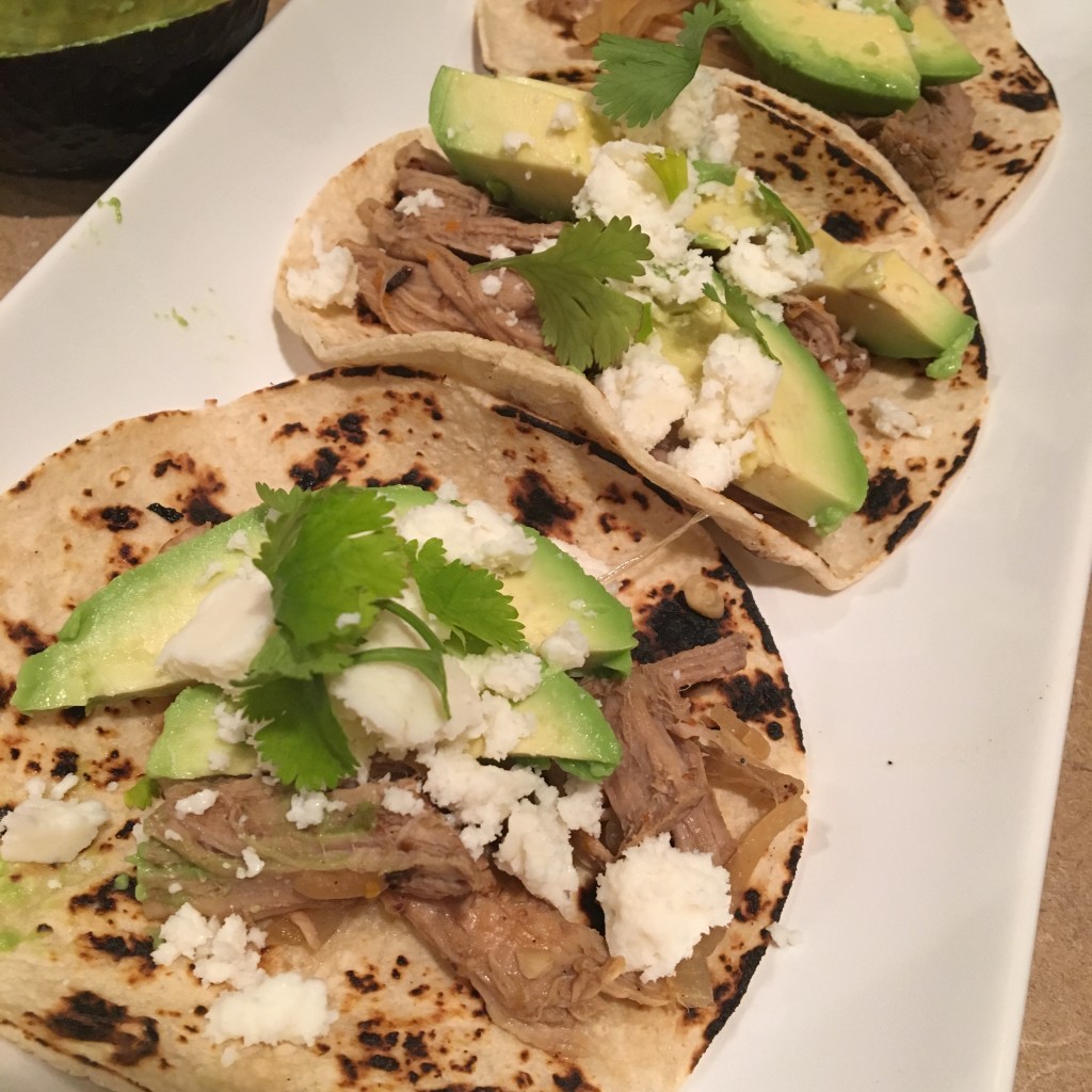 Citrus Marinated Pulled Pork Tacos