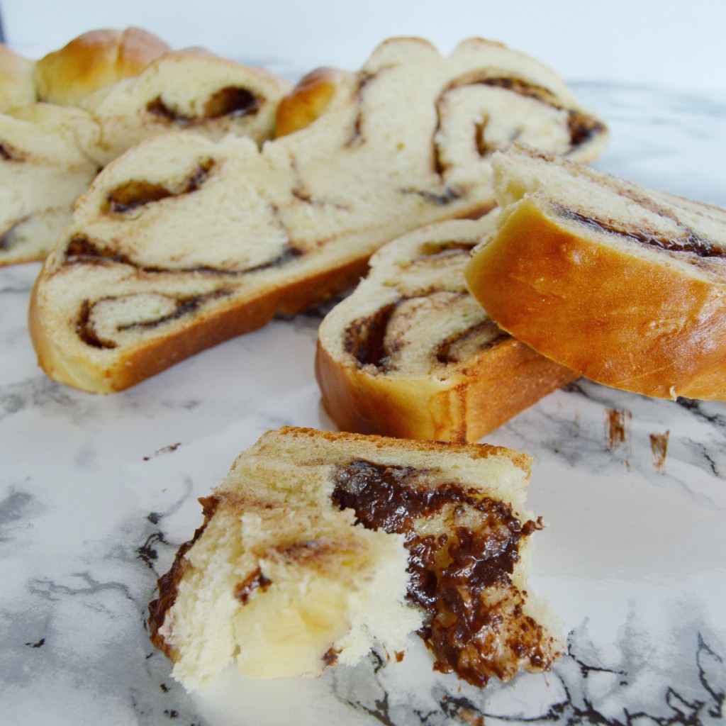 Nutella Swirled Challah