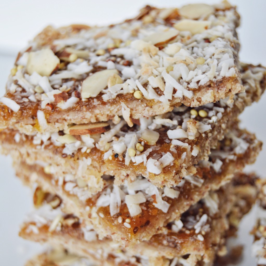 Apricot Vanilla Breakfast Bars