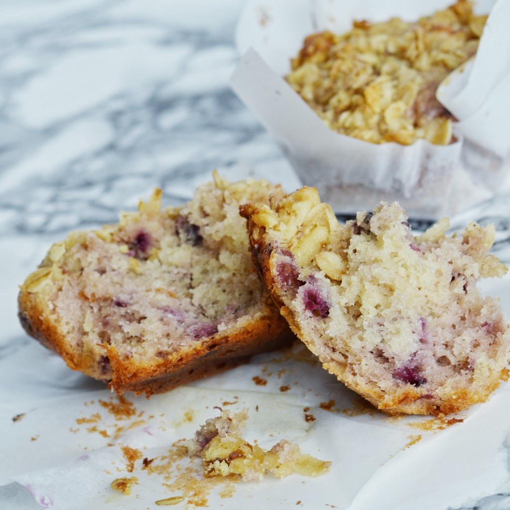 Blackberry Crumble Muffins