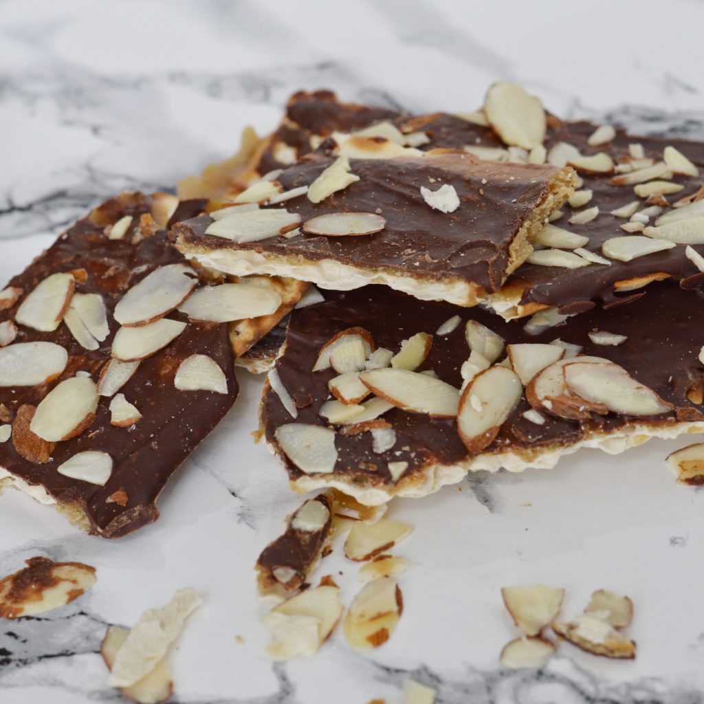 Outrageous Matzo Brittle