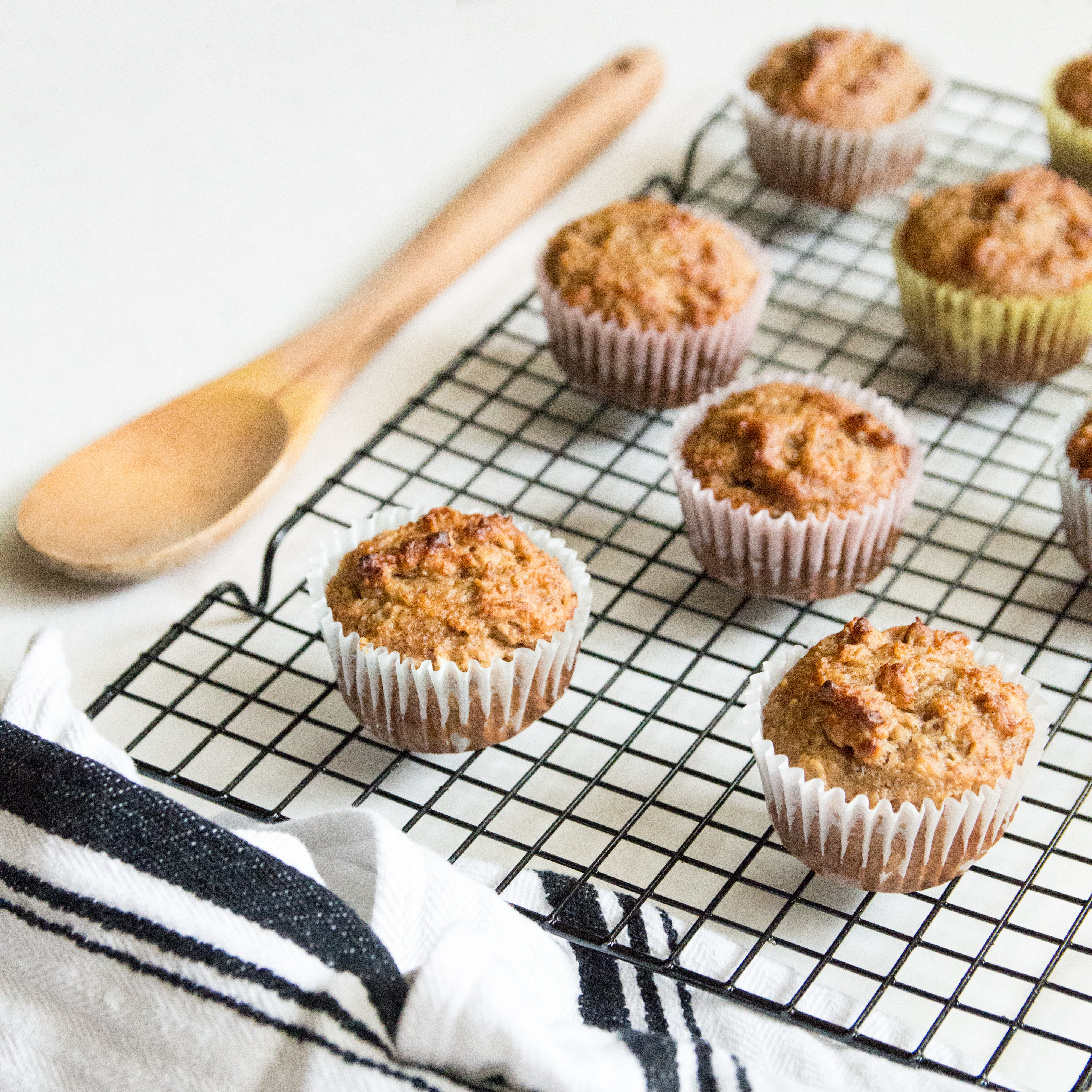 Healthy Date and Almond Muffins