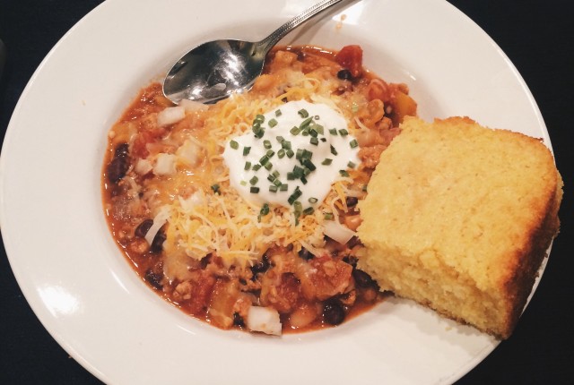 Classic Comfort Food 30 Minute Turkey Chili