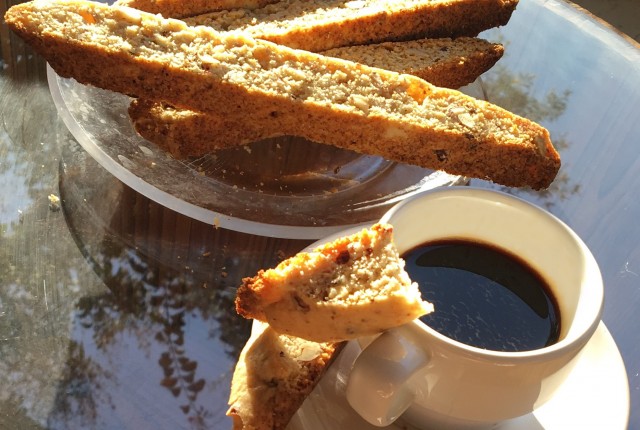 Toasted Hazelnut Biscotti