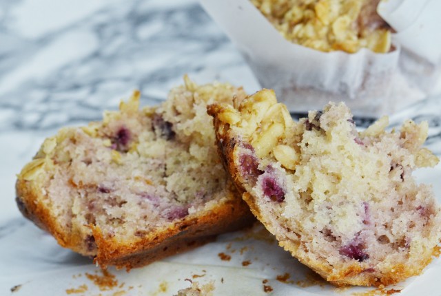 Blackberry Crumble Muffins
