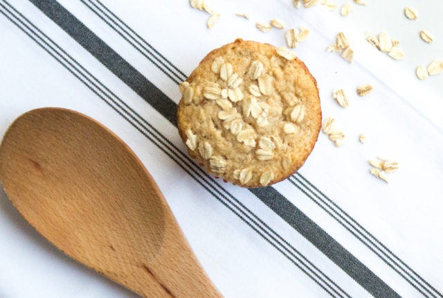 Healthy Spiced Apple and Oat Muffins