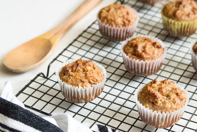 Healthy Date and Almond Muffins