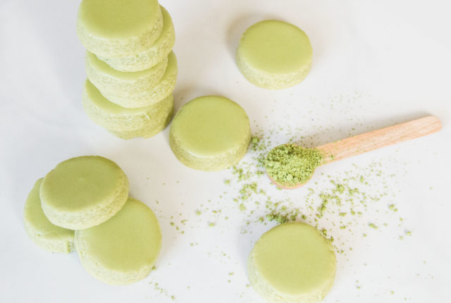 Green Tea Sugar Cookies