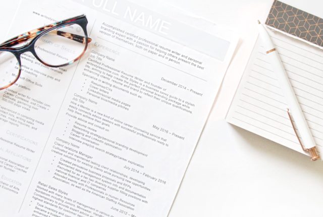 How to Write Your First Resume