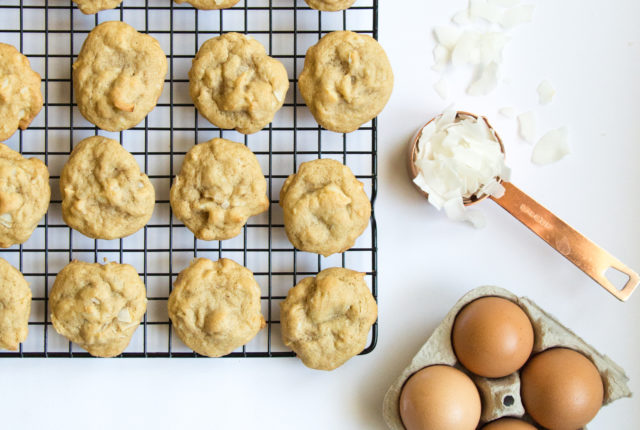 Tropical Brown Butter Cookies