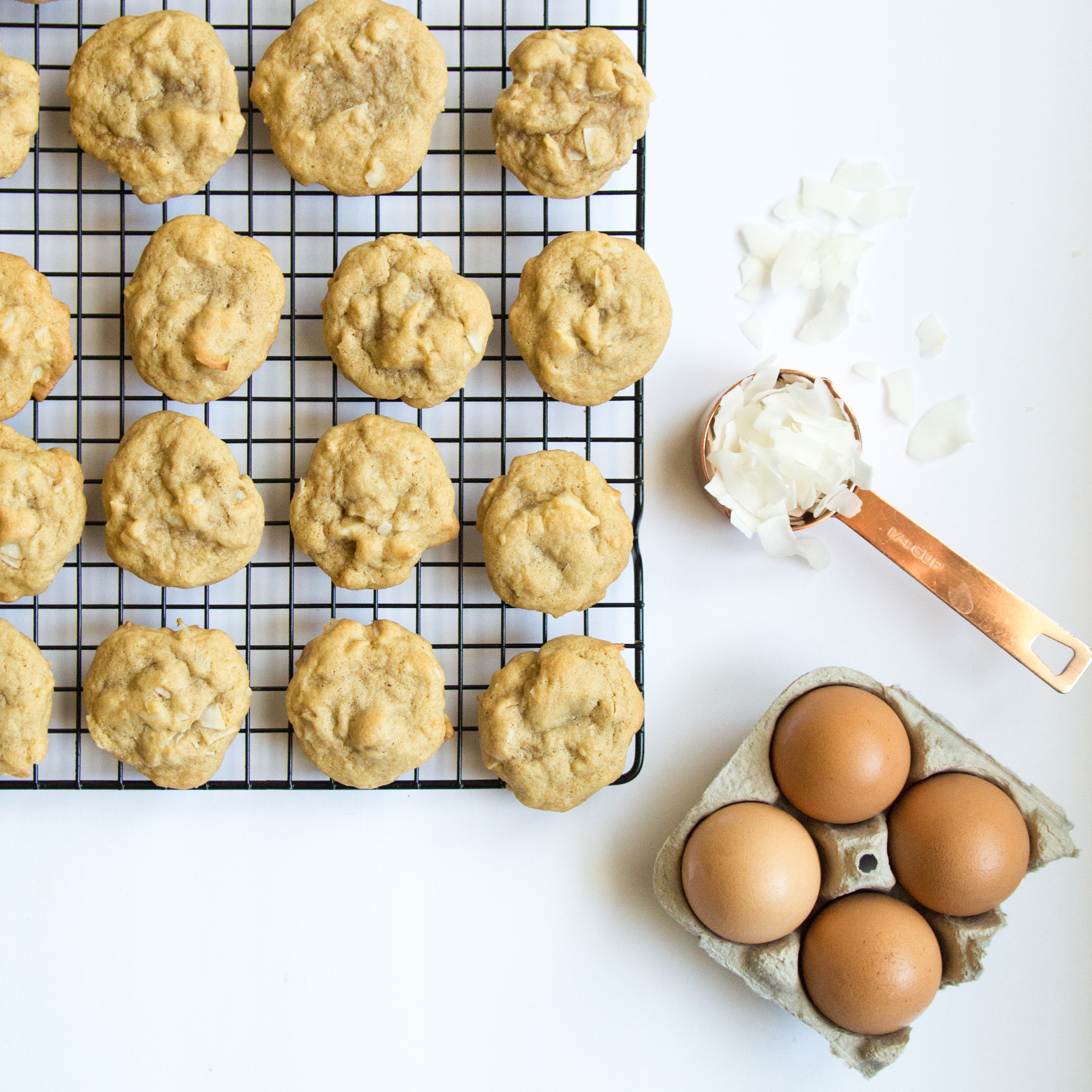 Tropical Brown Butter Cookies
