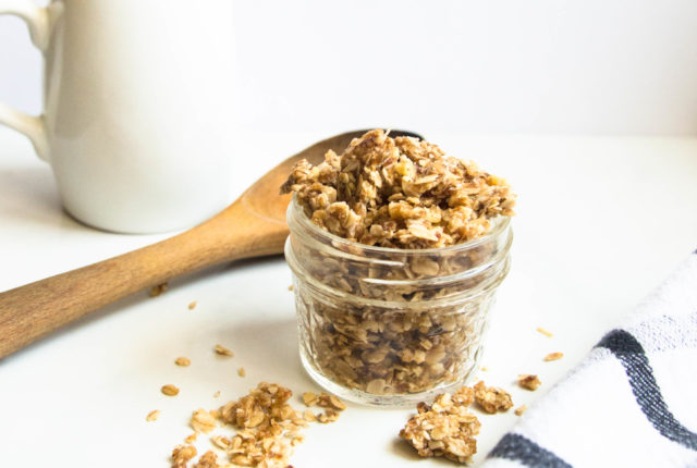 Five Ingredient No Bake Granola