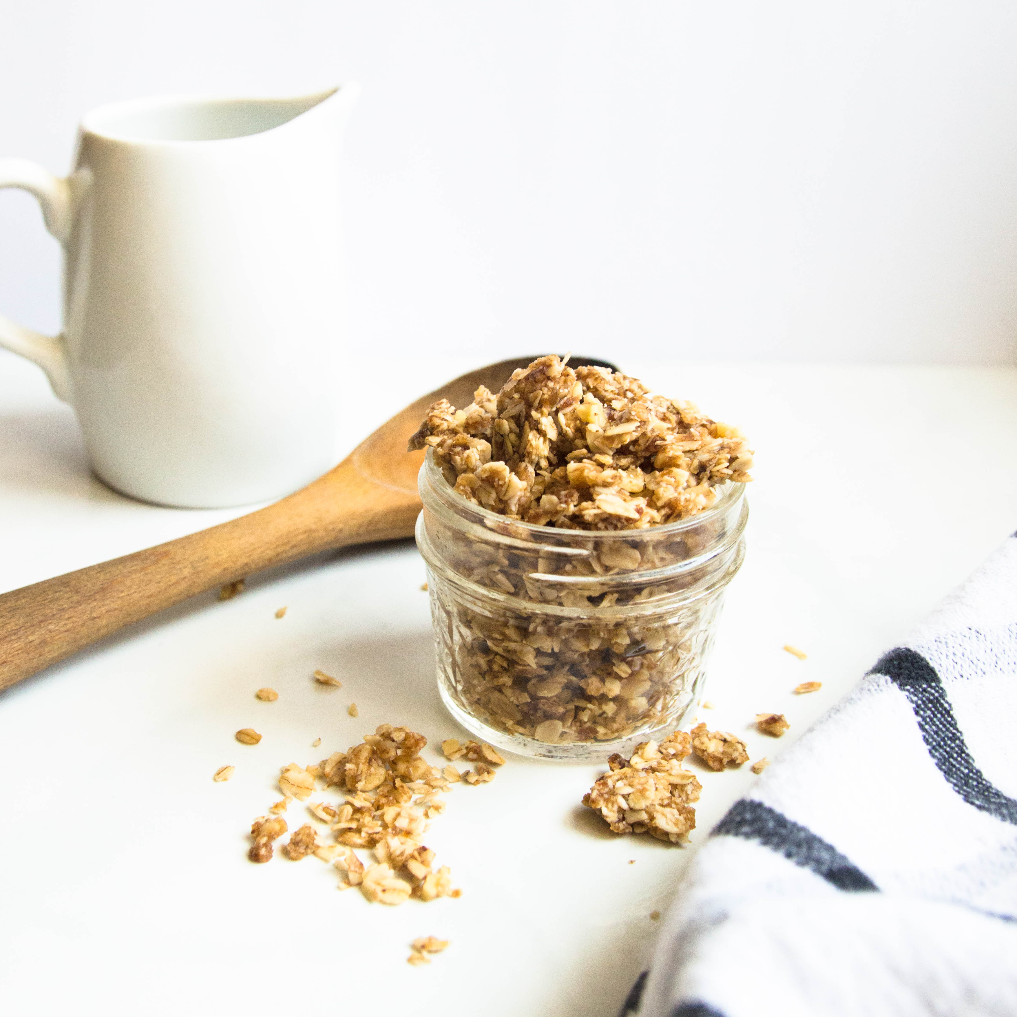 Five Ingredient No Bake Granola