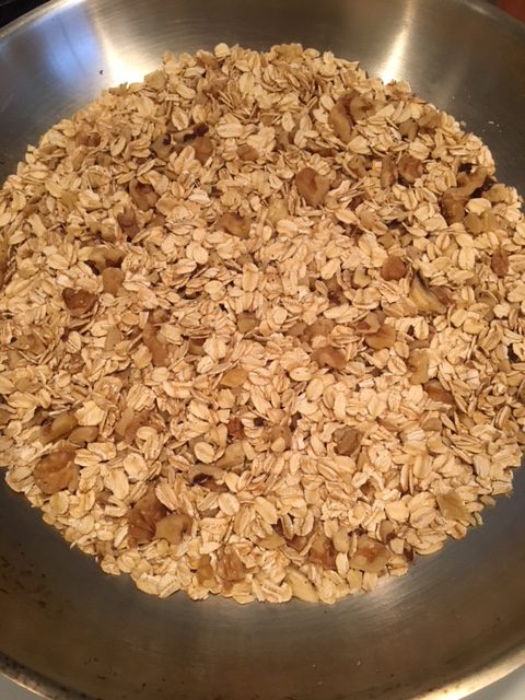 Five Ingredient No Bake Granola