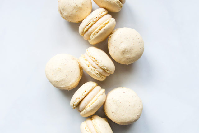 Vanilla Bean Brown Butter Macarons