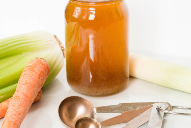 Leftover Turkey Stock