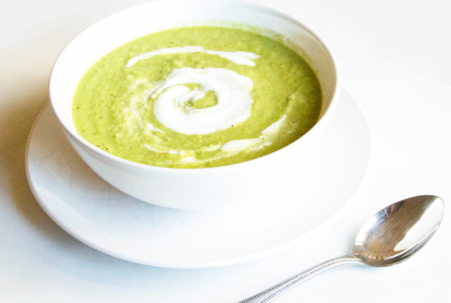 Roasted Broccoli Soup