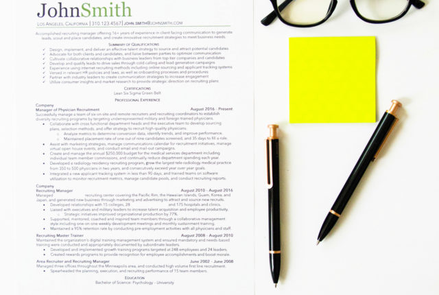 Five Skills You Should Highlight On Your Resume