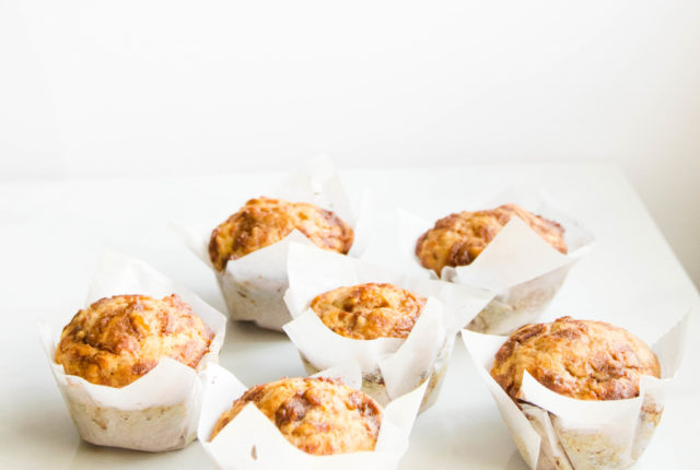 Small Batch Healthy Cinnamon Swirl Muffins