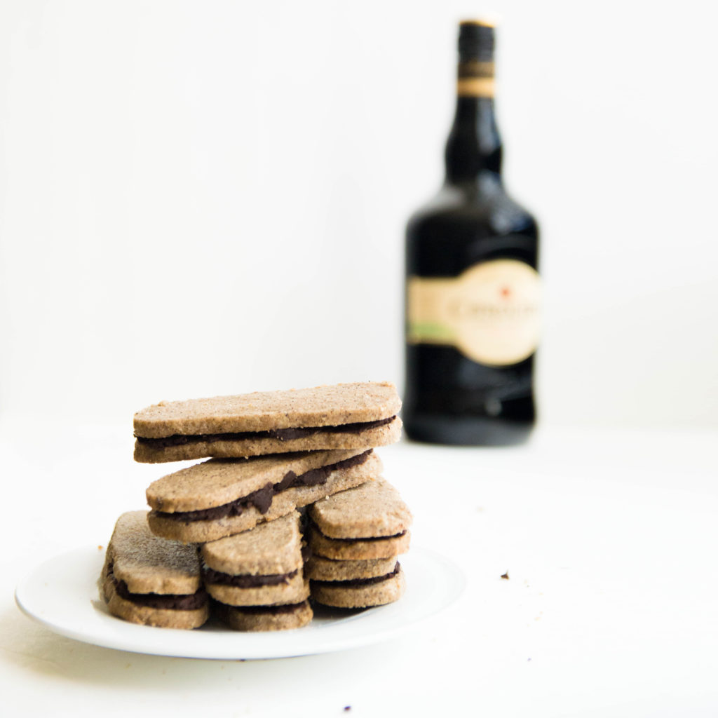 Irish Coffee Shortbread Cookies