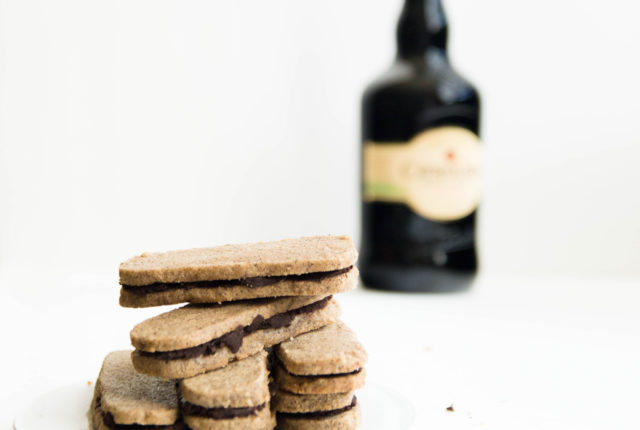 Irish Coffee Shortbread Cookies