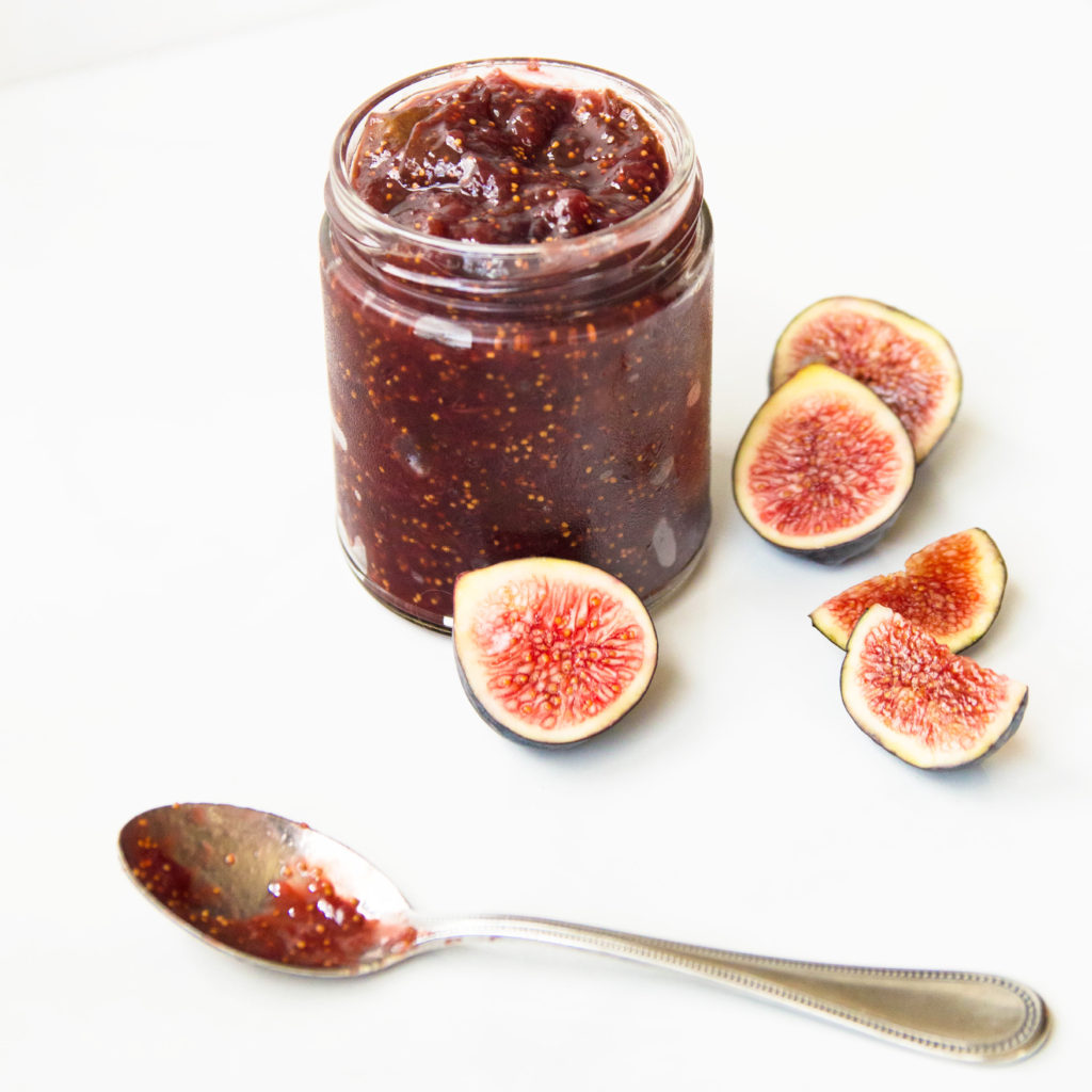 Fresh Fig Jam with Honey and Vanilla