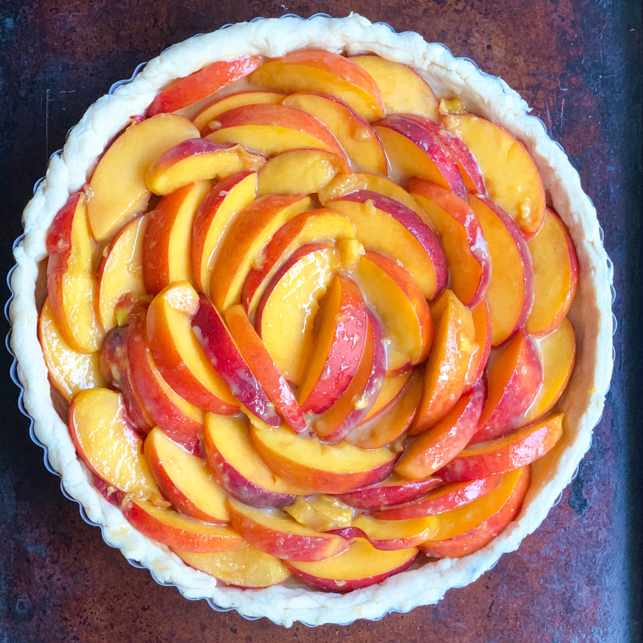 Fresh Peach Tart Write Styles